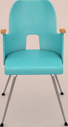 Retro Chair 3D Model