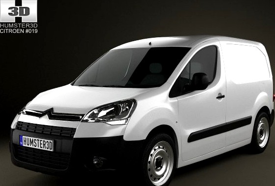 Citroen Berlingo Panel Van L1 2011 3D Model