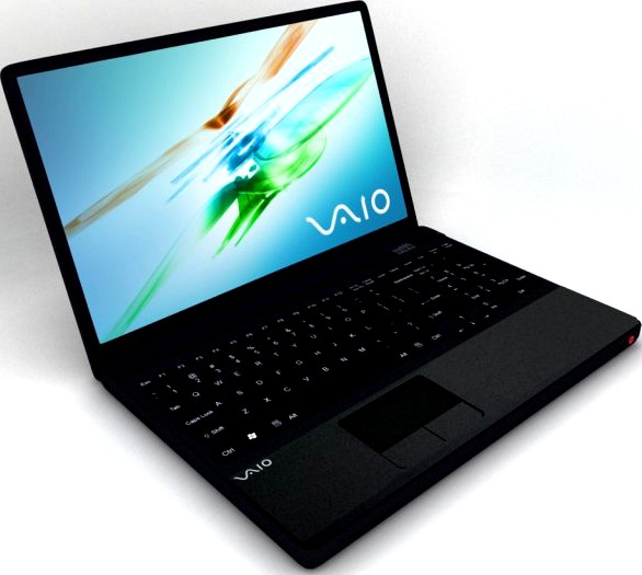 Laptop SONY VAIO 3D Model