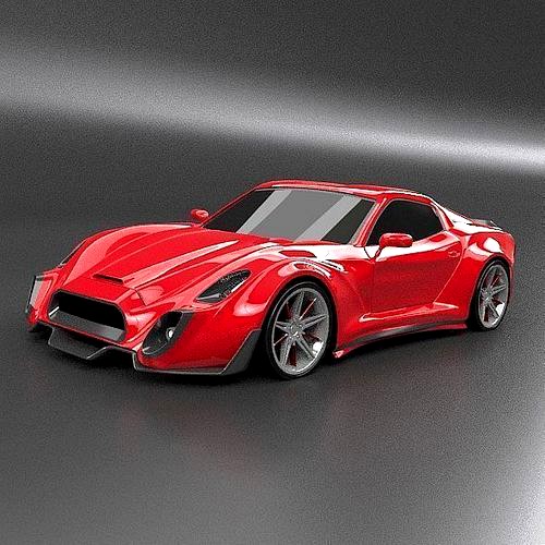 Retrone sportscar concept