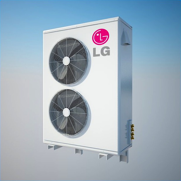 Air Conditoner LG 3D Model