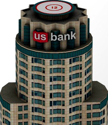 US Bank Tower 3D Model