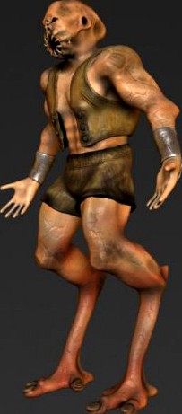 DEFORMED MUTANT 3D Model