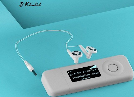 Mp3 model 3D Model