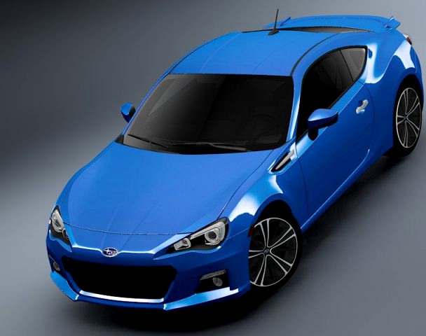 Subaru BRZ 3D Model