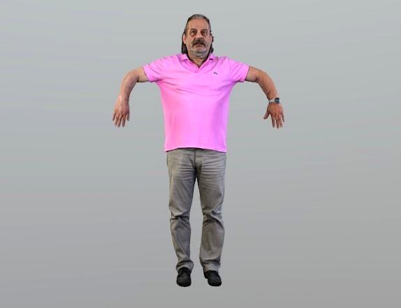 No105 - Male T Pose