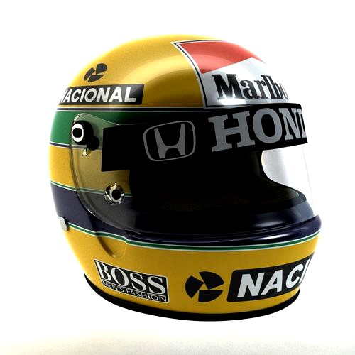 Ayrton Senna Helmet 1988