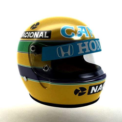 Ayrton Senna Helmet 1987