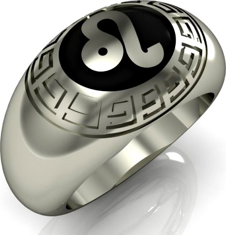 Ring Enamel 3D Model