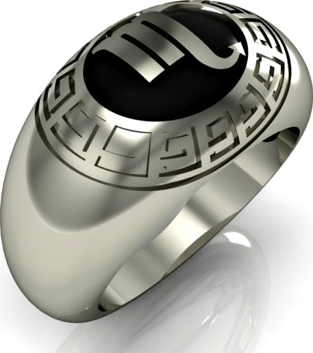 Ring Enamel 3D Model
