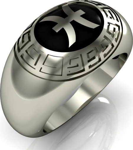 Ring Enamel 3D Model