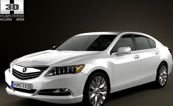 Acura RLX 2013 3D Model
