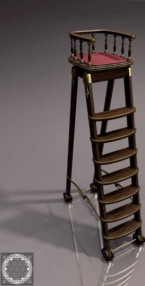 Ladder 3D Model