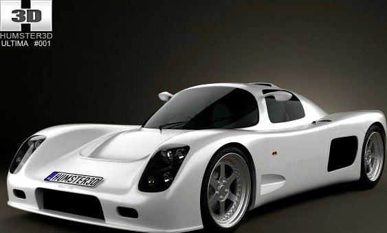 Ultima GTR 2009 3D Model