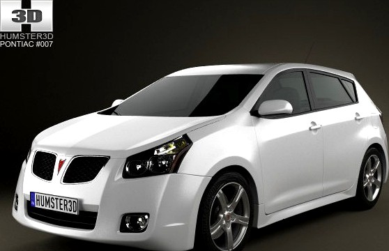 Pontiac Vibe 2009 3D Model