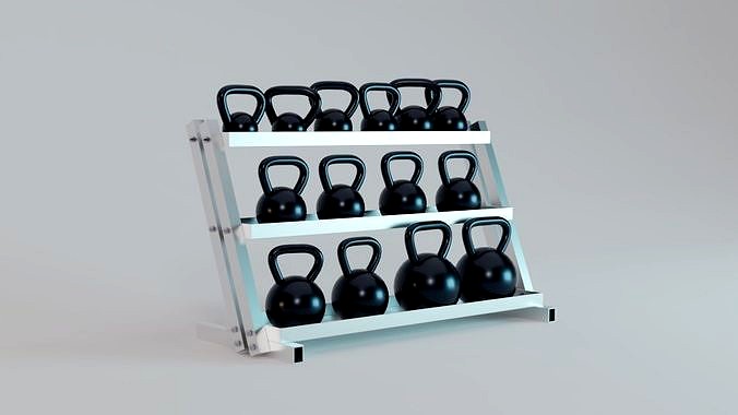 Kettlebell Rack - Gym Equipment