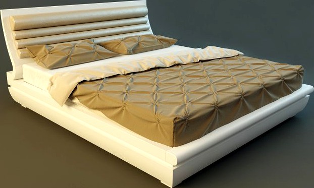 Bed Rubino from Treci 3D Model