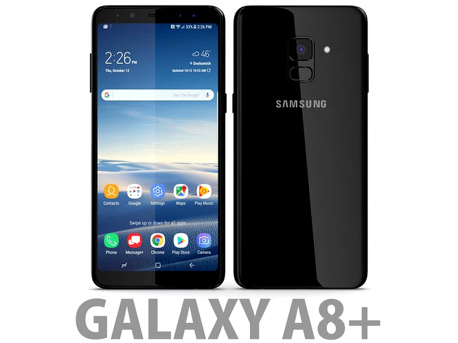 Samsung Galaxy A8 Plus 2018 Black