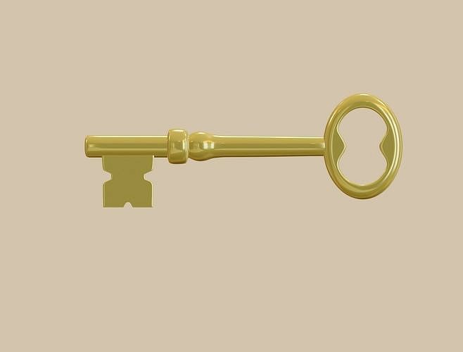 Key Low Poly