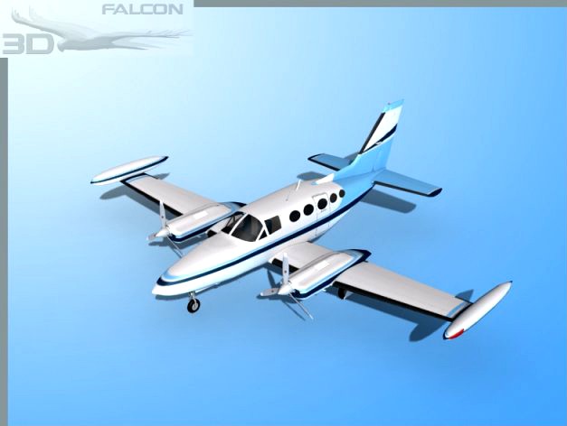Falcon3D C414 Chancellor F08 3D Model
