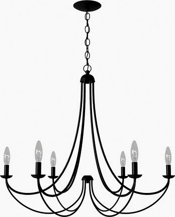 Quoizel Mirren 6-Light Chandelier