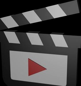 Low poly Clapperboard