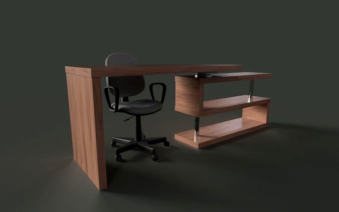 Office Desk and Chair