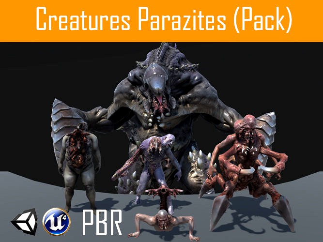 Characters Parazites  Pack