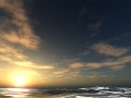 Classical Sunset Skybox 3D Model