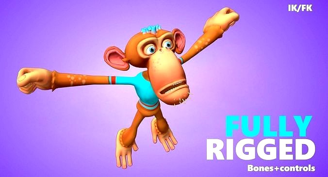 Monkey Lowpoly