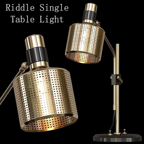 Riddle Single Table Light