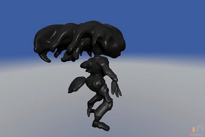 Baby Xenomorph Queen   3D model