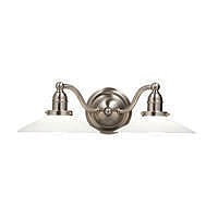 Hadley 2 Light 18 inch Satin Nickel Bath And Vanity Wall Light