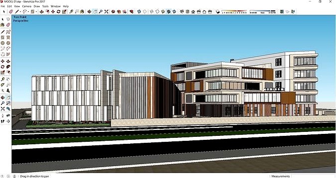 Architecture project 05 skp dwg Includes plan and Siteplan