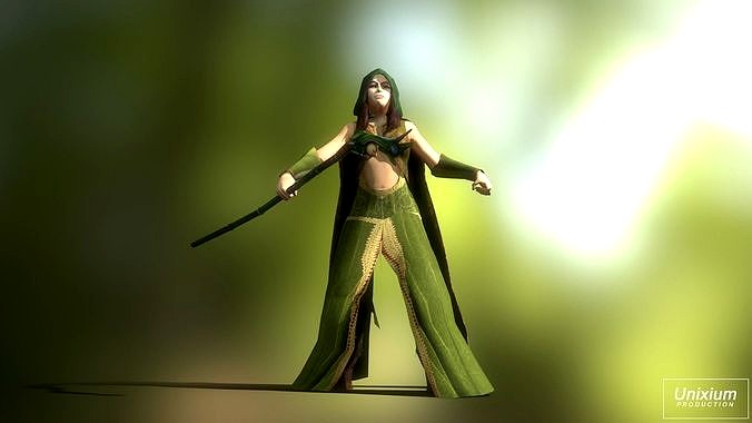 Female Forest Wizard