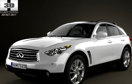 Infiniti FX 2003 3D Model