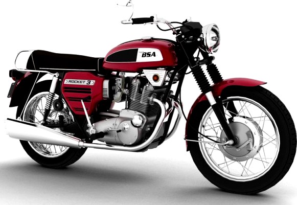 BSA Rocket 3 1969 3D Model