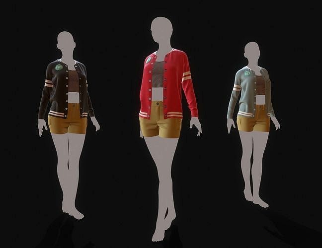 Marvelous Designer Clothes - 15 Sweater Outerwear