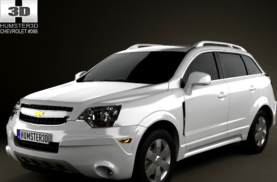 Chevrolet Captiva Brazil 2012 3D Model