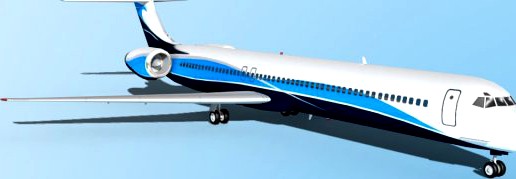 Falcon3D MD 80 Corporate 3 3D Model