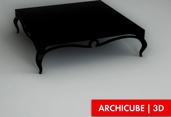 Coffee Table 3D Model