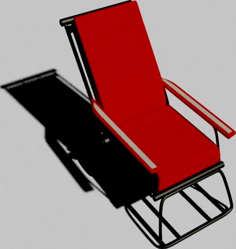 An Easy Chair 3D Model