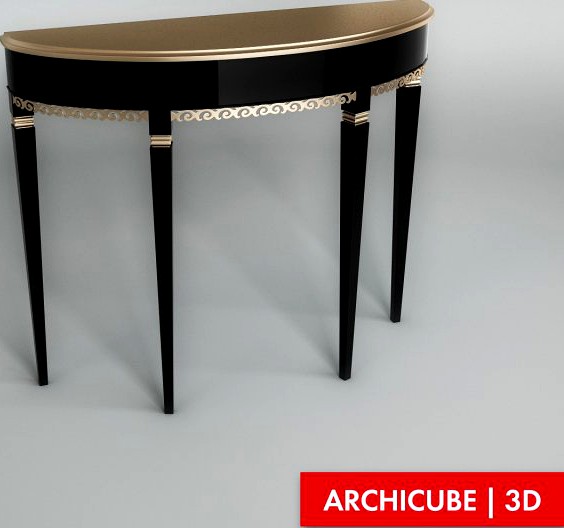 Console Table 3D Model