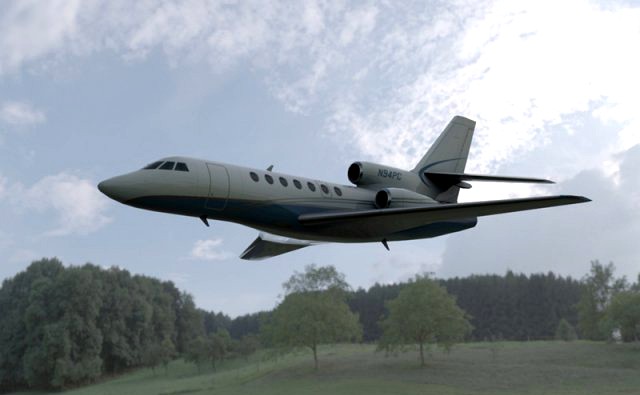 Dassault Falcon 50 3D Model