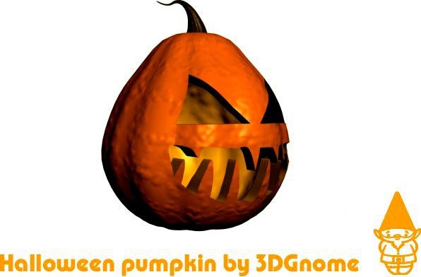 Halloween pumpkin 3D Model