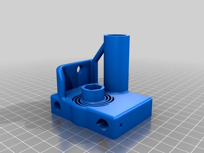 Wobbless X Mounts for MakerGear Prusa by odudex