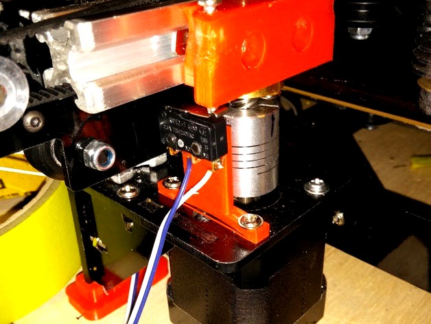 NCS P3-v Steel Brass Lead Screw mount with Adjustable Z stop by trentjw