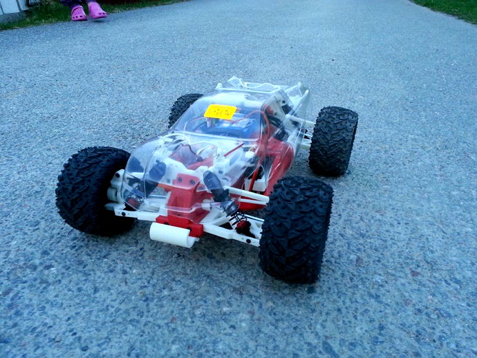 OpenRC 1:10 4WD Truggy Concept RC Car by barspin