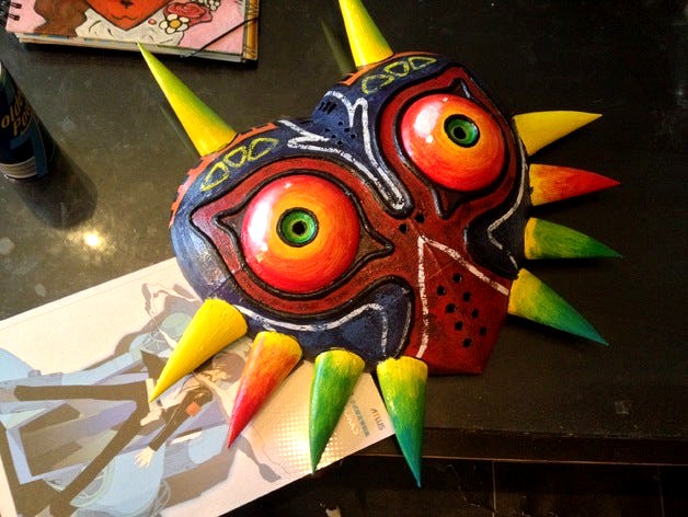 Majora's Mask life size by quilate