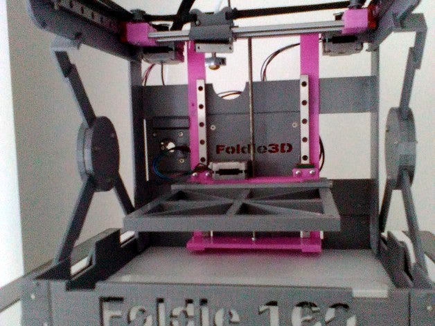 Foldie 3D FFF Printer by 3DPVDB